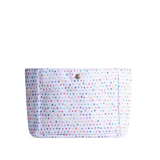 Printed Canvas Purse Organizer