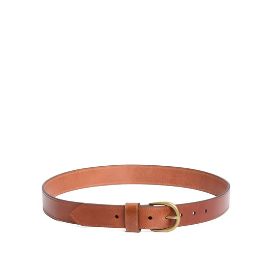 Women's Wide Loop Leather Belt